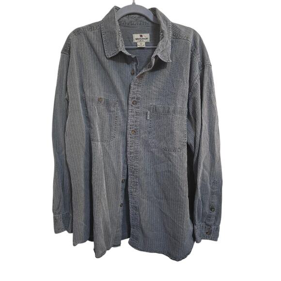 Men's Woolrich Button Down Long Sleeve Shirt Size XL - Picture 1 of 5